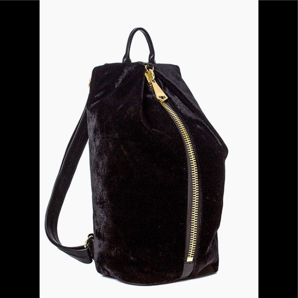 NWT Aimee Kestenberg Tamitha Velvet Backpack - Picture 1 of 6